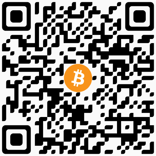 QR code for the LibreWXR Bitcoin donation address